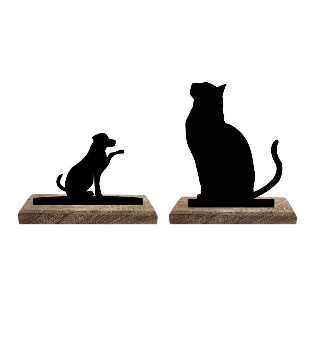 Paws and Whiskers Set of 2 Table Décor