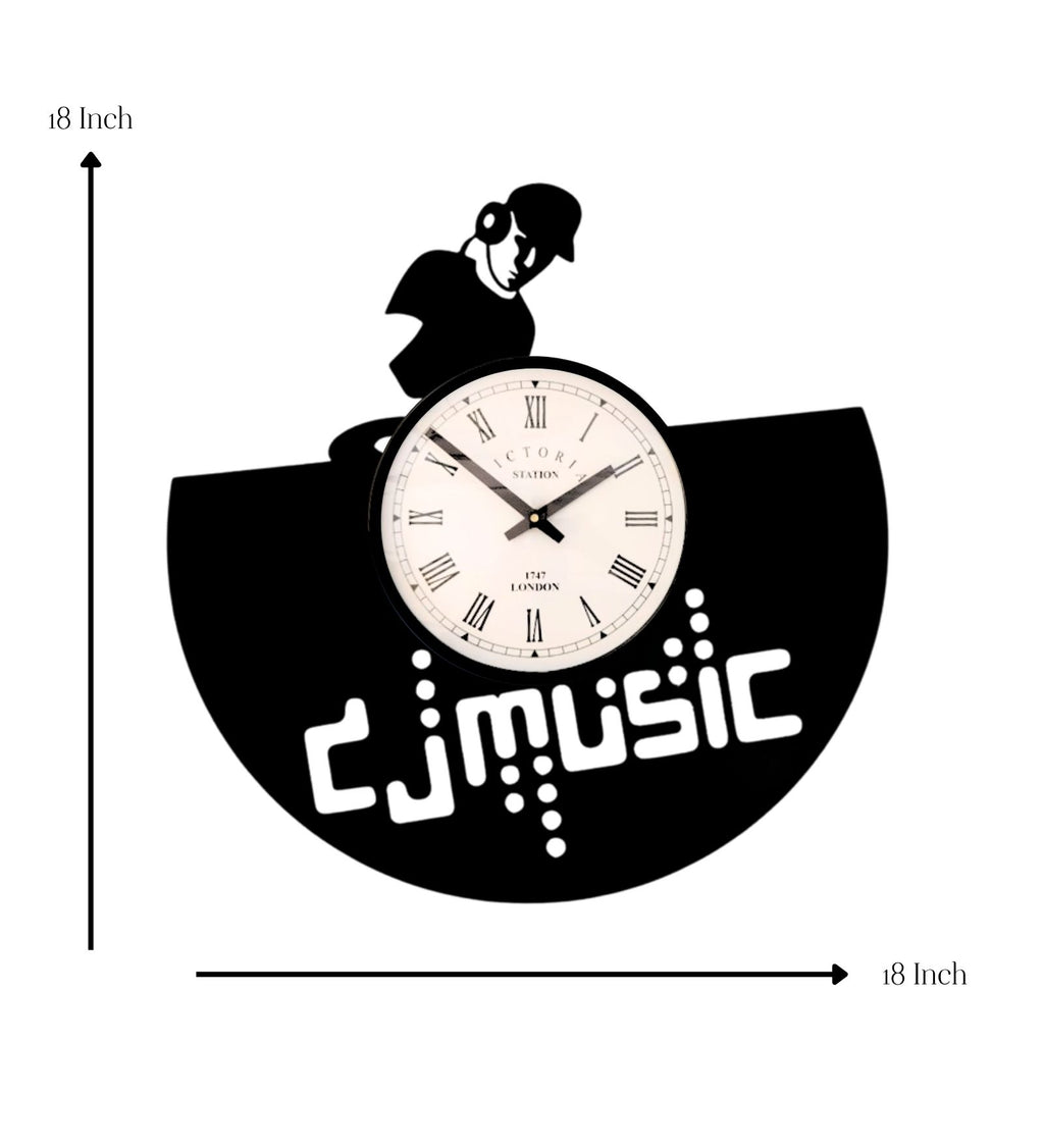 DJ Music Wall Clock