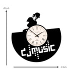 DJ Music Wall Clock