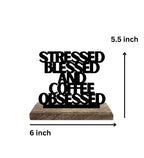 Caffeinated Comfort Set of 2 Table Décor