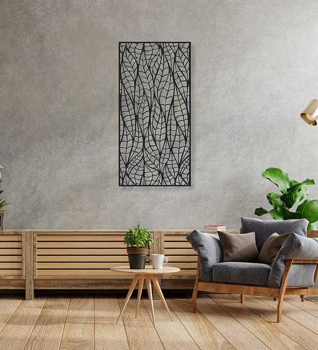 Rectangular Creative Pattern Panel